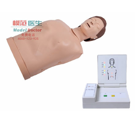 高級電子半身心肺復蘇訓練模擬人